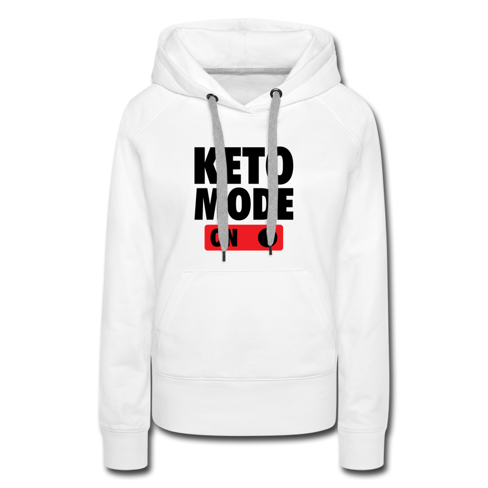 Women's Keto Hoodie - white