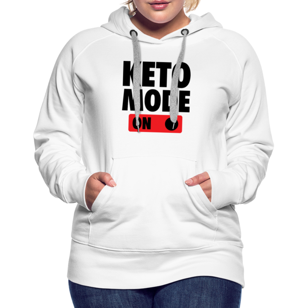 Women's Keto Hoodie - white