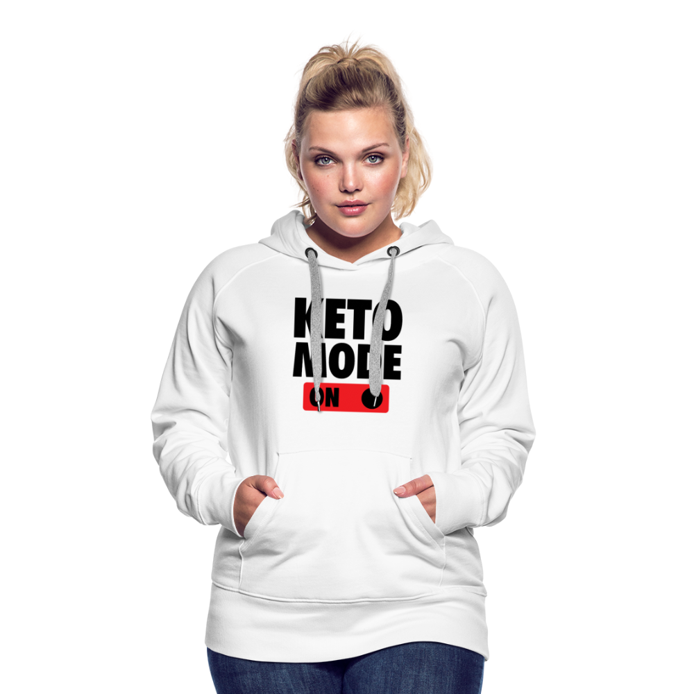 Women's Keto Hoodie - white